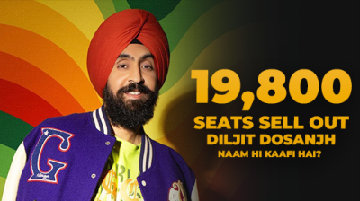 Sell Out 19,800 Seats Diljit Dosanjh…. Naam Hi Kaafi Hai?  