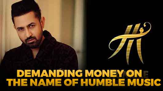 demanding money on the name of humble music
