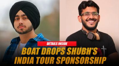 boAt Withdraws Sponsorship for Shubh's Mumbai Tour; BJYM's Tiwana Expresses Opposition