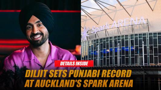 Diljit Sets Punjabi Record at Auckland's Spark Arena