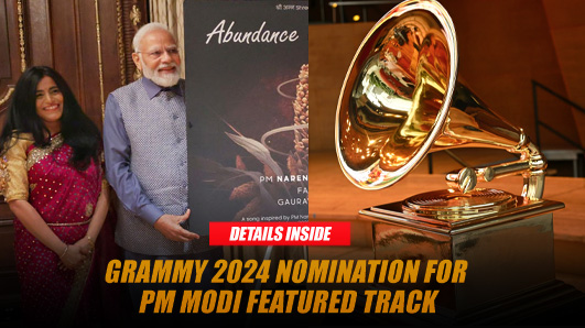 Grammy 2024 Nomination for PM Modi Featured Track