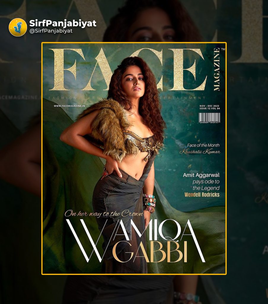 Wamiqa Gabbi Captivates as the New Face of Face Magazine