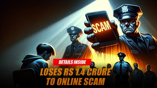 loses Rs 1.4 crore to online scam